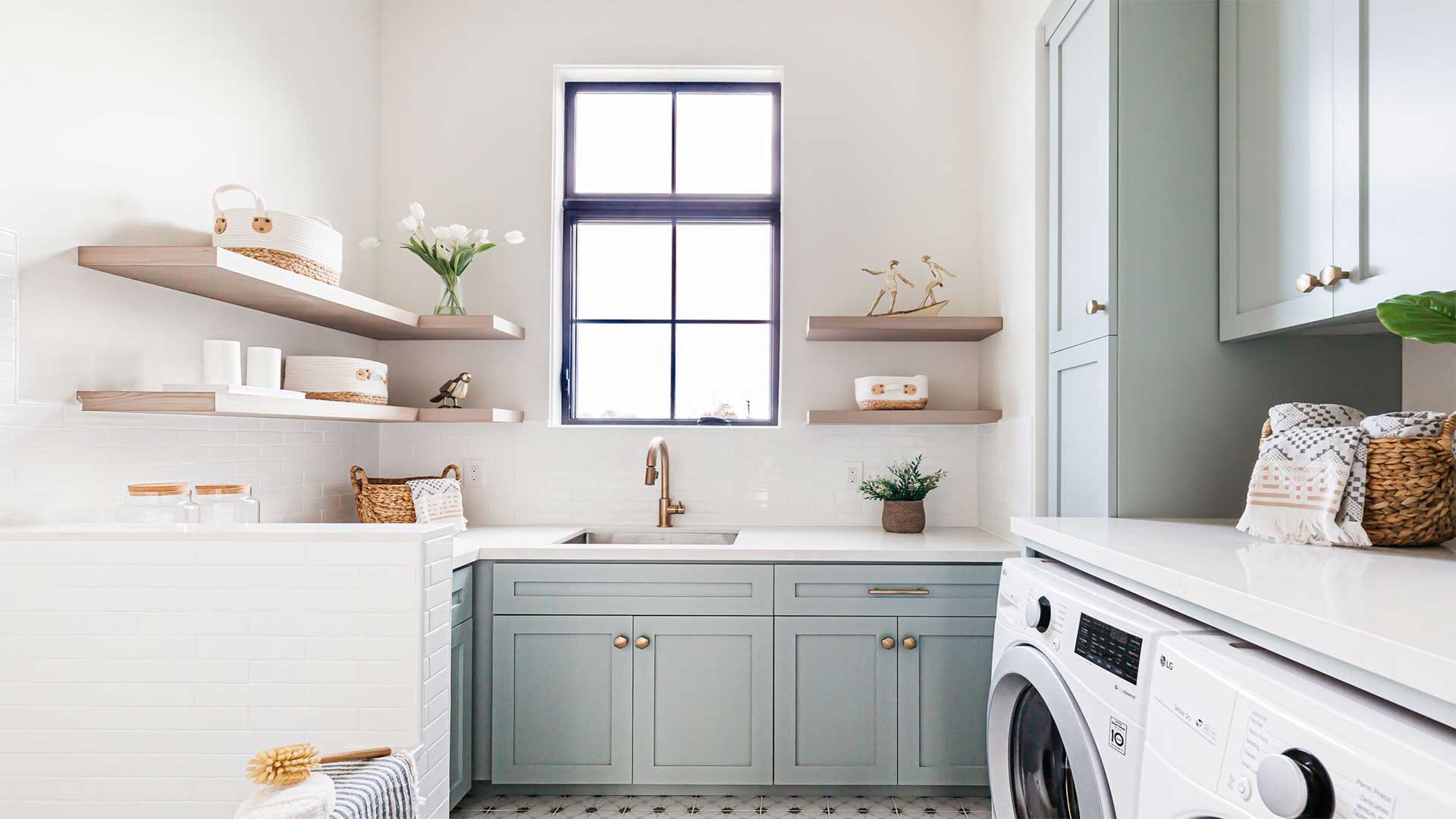 designing laundry room